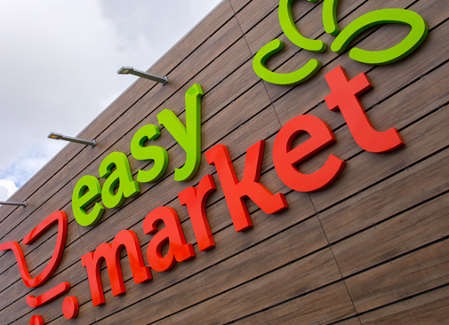 Enseigne Easy Market